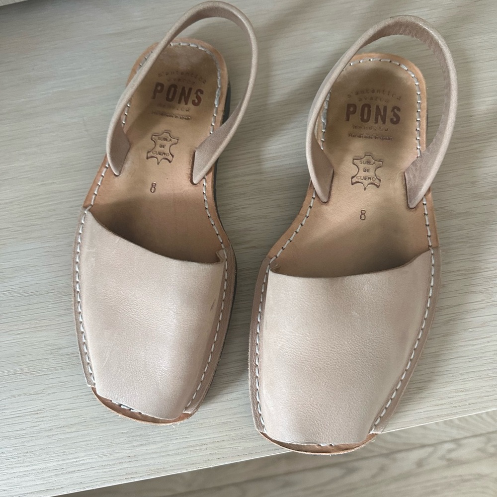 PONS tan sandals